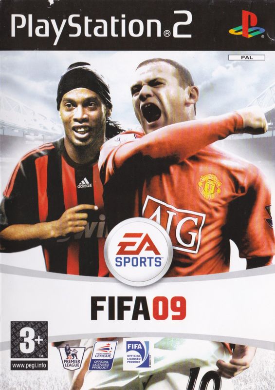 FIFA Soccer 09 box art for Playstation 2